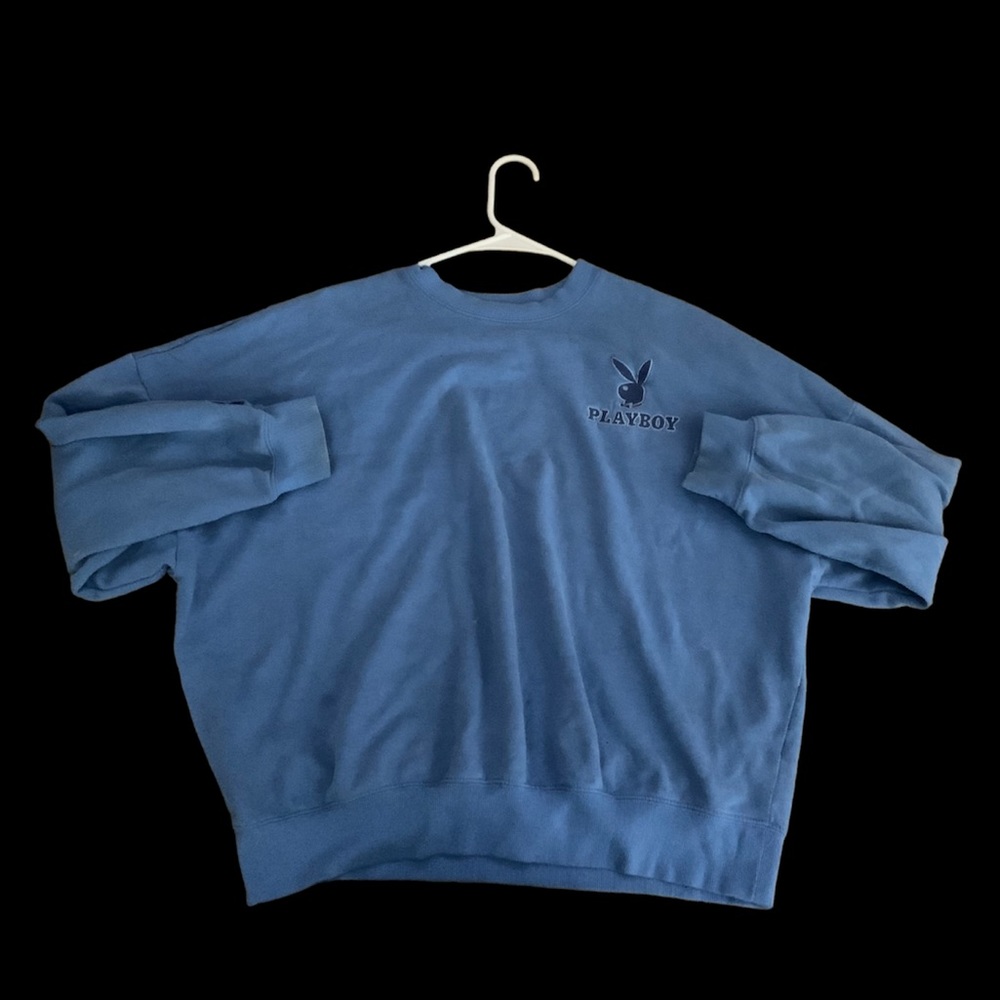 Playboy by pacsun light blue crewneck